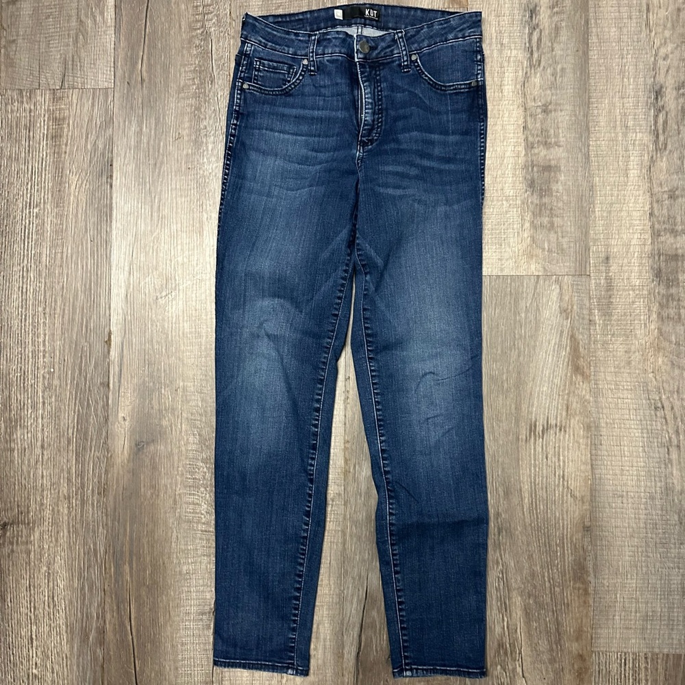 Kut from the Kloth Diana Fab Ab Skinny jeans size 10